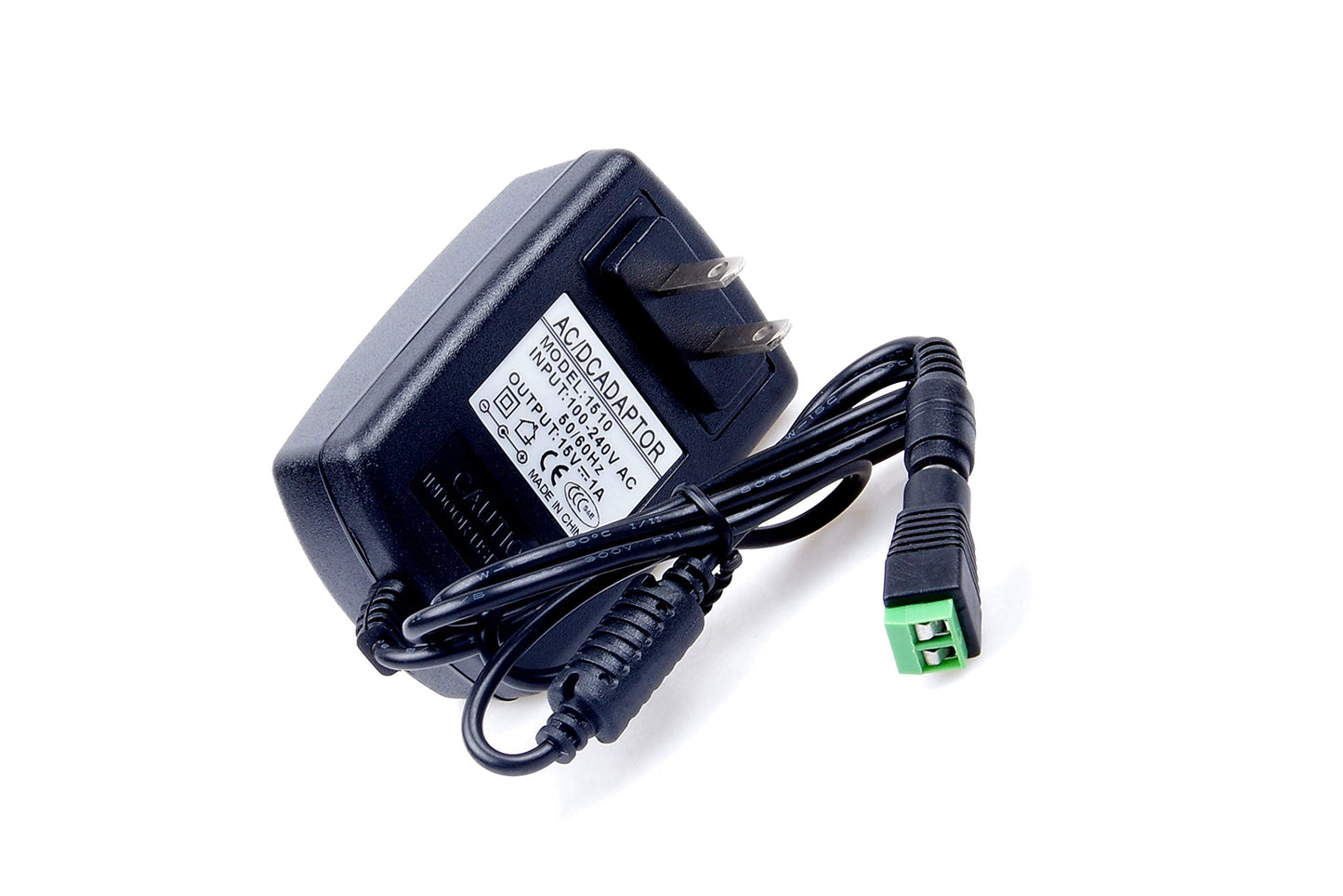 AC 100-240V to DC 15V 1A Switching Power Converter Adapter American Plug