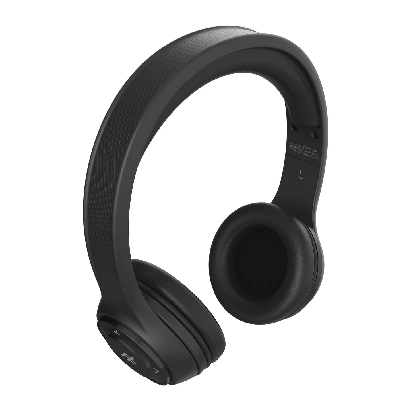 iFrogz Audio - Toxix Wireless Over-The-Ear Wireless Headphones - Black
