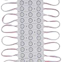 qingchenlight 200 PCS DC12V White 6500K Injection 3 LED Module 1.32W Waterproof Decorative Back Light for Letter Sign Advertising Signs with Tape