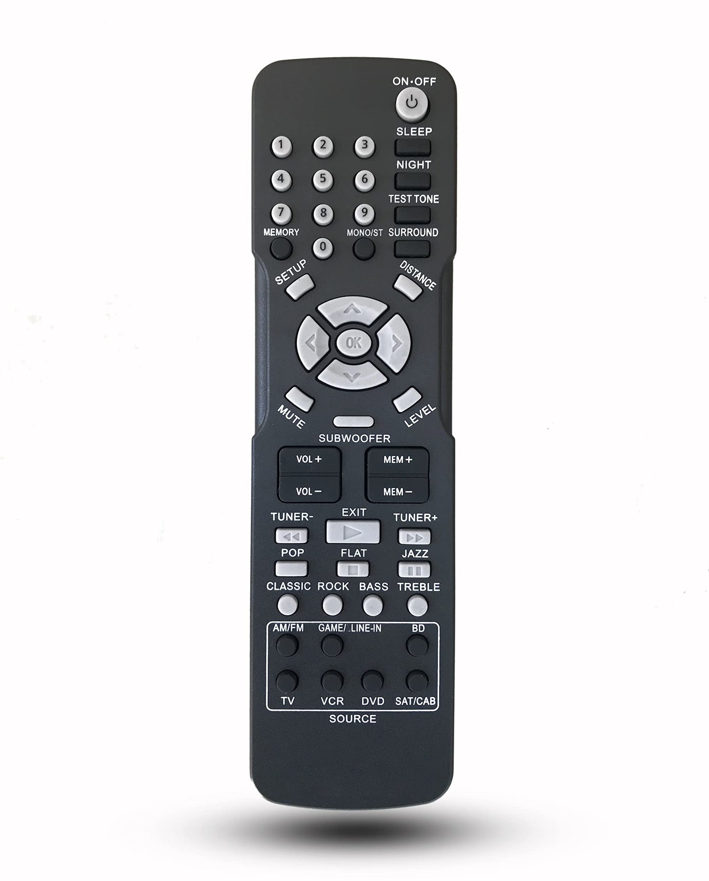 Replacement Remote Control for RCA RCR192AB1 RCR192AB2 RT2760 RT2770 RT2870 RT2906 RT2910 RT2911 RT2781BE RT2781HBU RT2781H RT2761HB RT2780R Home