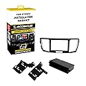 Scosche HA1717B Compatible with 2013-17 Honda Accord ISO Double DIN & DIN+Pocket Dash Kit Black