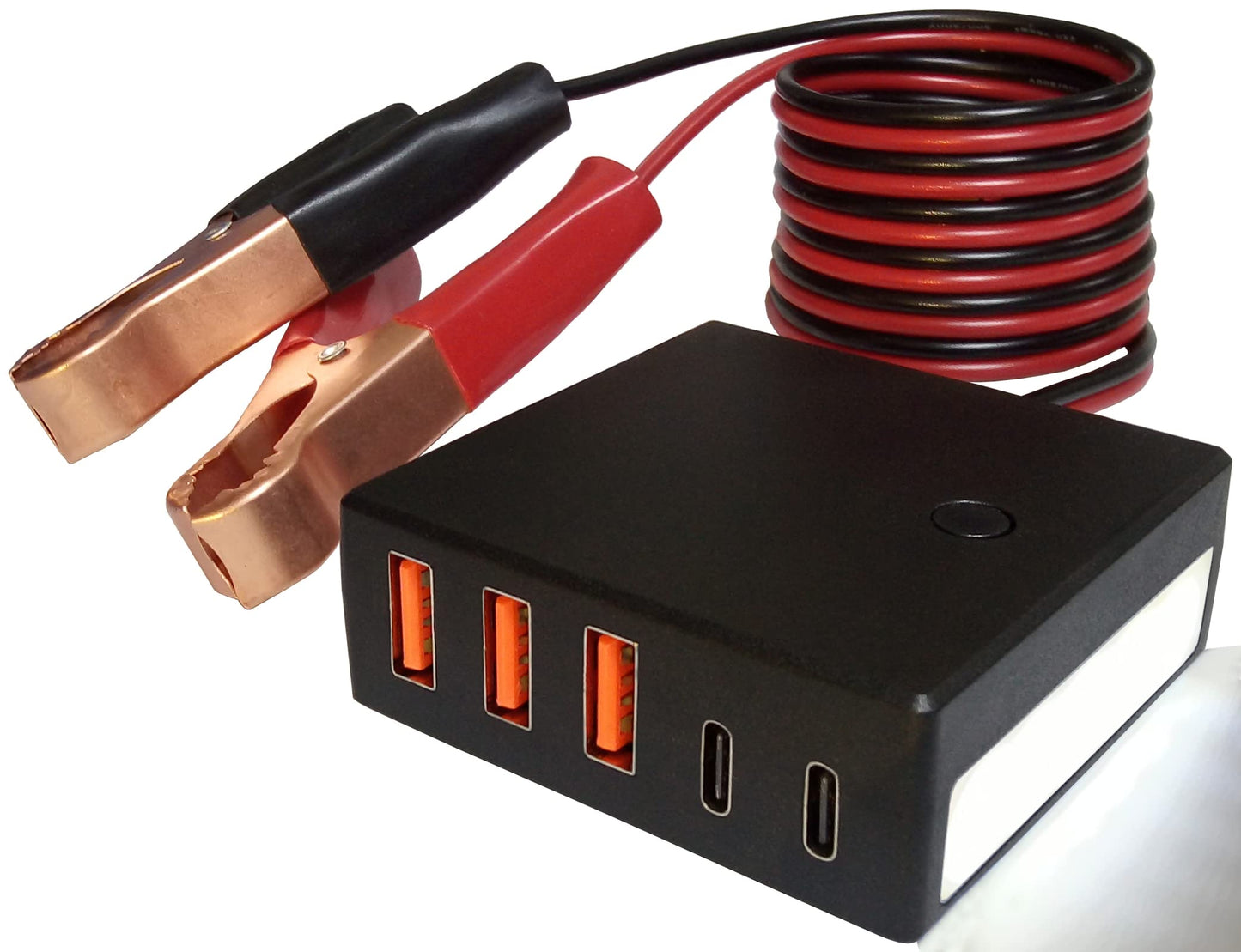 12V 24V to USB USB-C Buck Conversion Charger Multi Port Adapter Output DC 5V 12A 60W