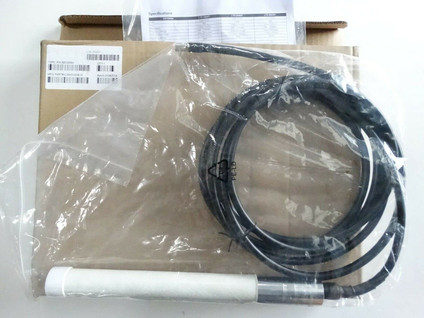 DSC LTE-15ANT Indoor/Outdoor LTE Antenna Extension Kit