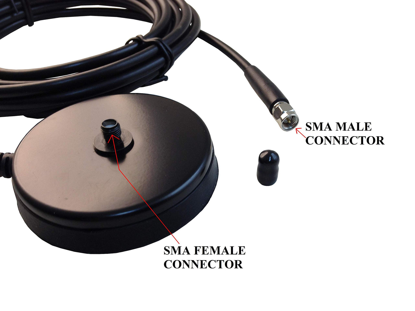 Antenna TW-35S Magnetic Mount with SMA Female - SMA Male Type for Handheld Antenna of Two Way Radio