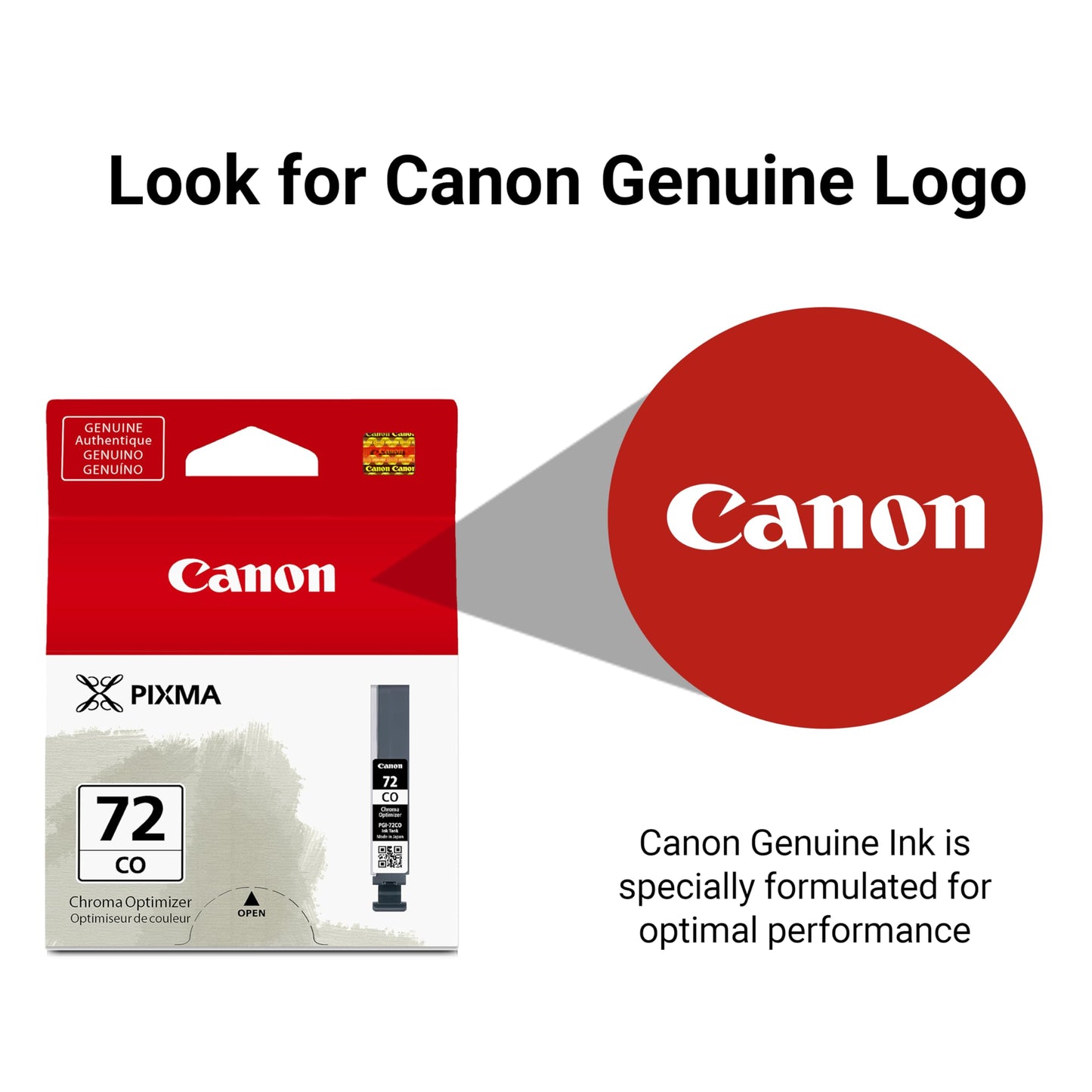 Canon PGI-72 Genuine Chroma Optimizer Ink Tank, Compatible with PIXMA PRO-10 Printers