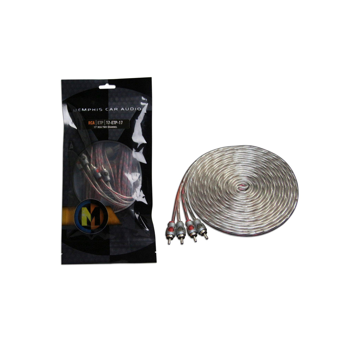 Memphis ETP-17 17-Foot 2 -Channel Audio Interconnect Cables