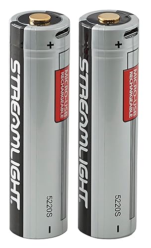 Streamlight 22105 SL-B26 Protected Li-Ion USB-C Rechargeable Battery, 8-Pack