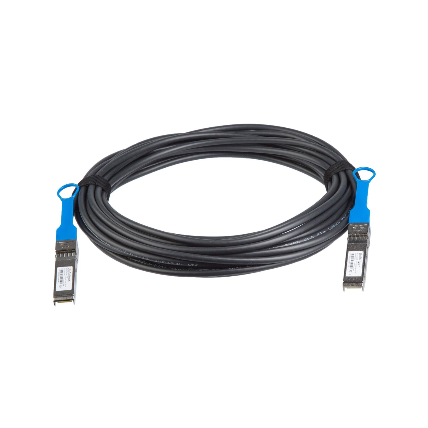 StarTech.com MSA Uncoded Compatible 10m 10G SFP+ to SFP+ Direct Attach Breakout Cable Twinax - 10 GbE SFP+ Copper DAC 10 Gbps Low Power Active