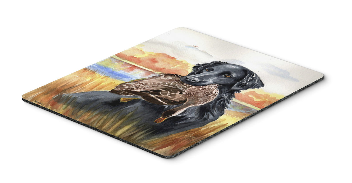 Caroline's Treasures 7032MP Flat Coated Retriever Mouse Pad, Hot Pad or Trivet for Home Office Gaming Working Computers Laptop Mouse Mat,Washable