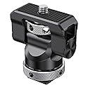 SmallRig Field Monitor Mount Holder with Cold Shoe and 1/4" Inch Screw for 5 Inch and 7 Inch Monitor, with 360 Degree Swivel and 140 Degree Tilt