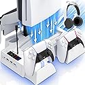 PS5 / PS5 Slim Cooling Station with PlayStation Portal and Controller Charging Station, Cooling Stand for PlayStation 5, PS 5 Portal Charger Dock