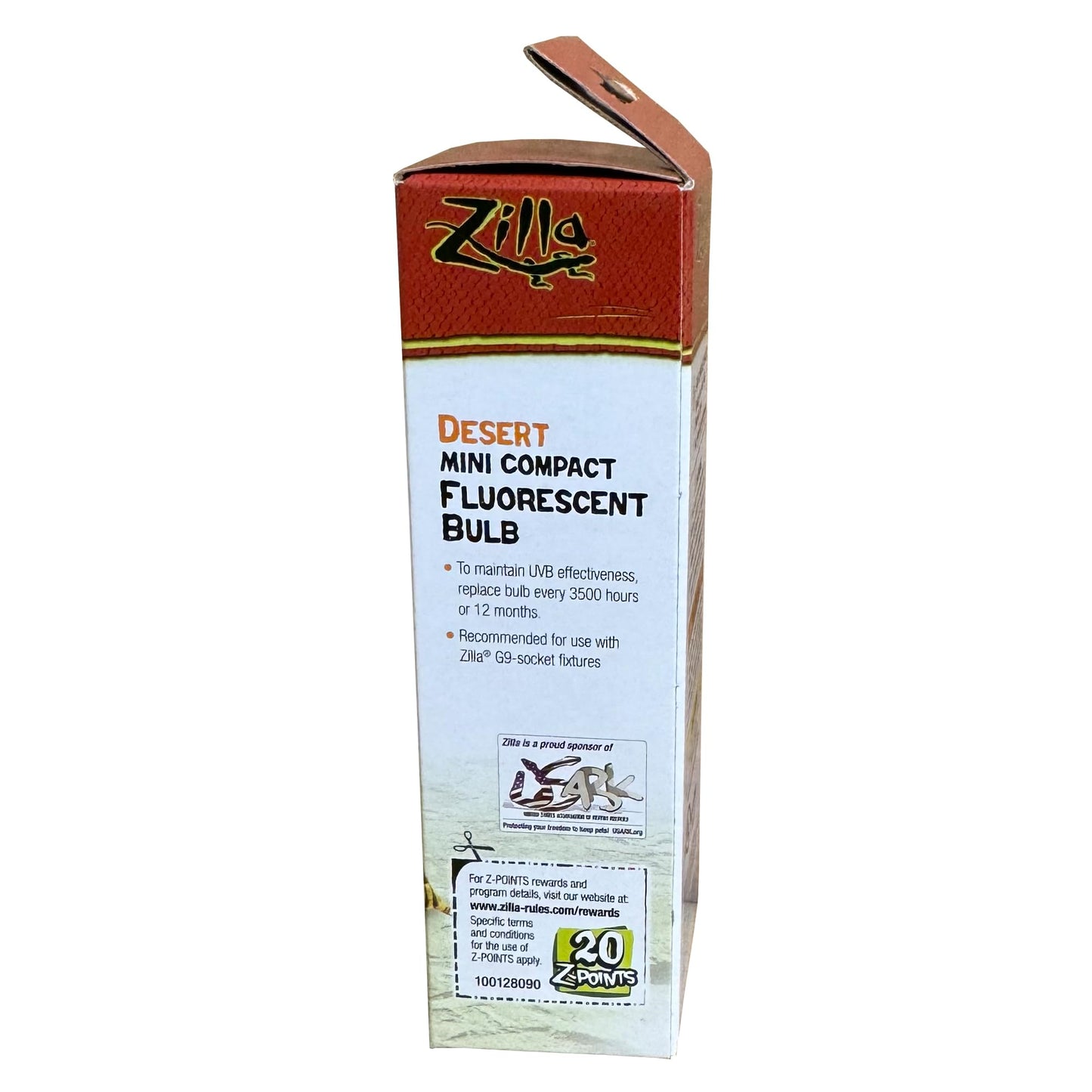 Zilla Desert Mini Compact Fluorescent UVA/UVB Bulb 1 Bulb - (6 Watt) - Pack of 3 (3 Items)