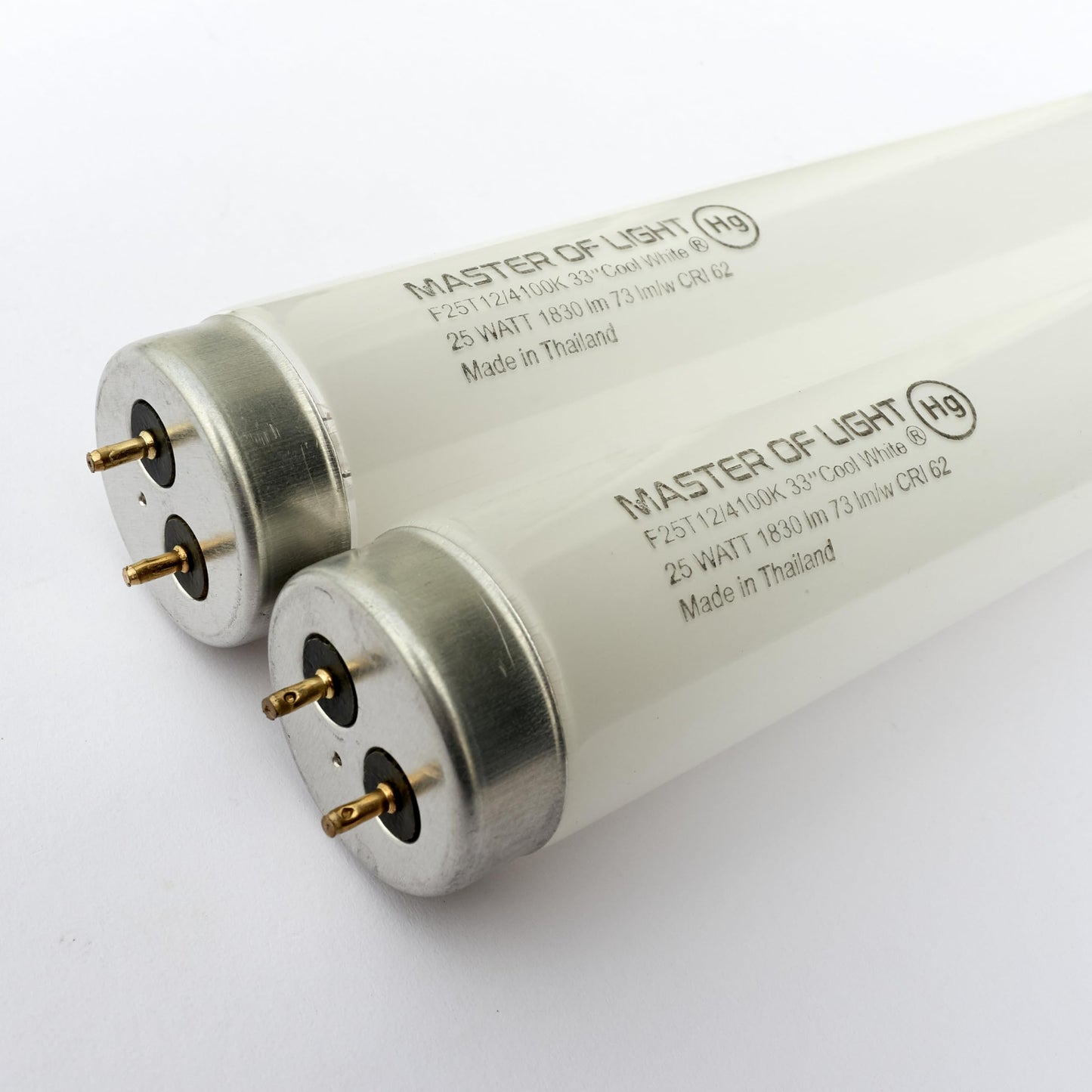 Master Of Light F25T12/CW/33 33" 25W Fluorescent Tube 4100K Cool White T12
