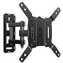 SANUS Full Motion TV Wall Mount for 19-40” Screens - Single Stud Design Tilts, Swivels & Extends - Ideal for Corners - Easy DIY Install with Hardware