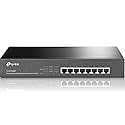 TP-Link 8 Port Gigabit PoE Switch | 8 PoE+ Ports @126W | Plug & Play | Limited Lifetime Protection | Desktop/ Rackmount | Prioritized Power Supply |