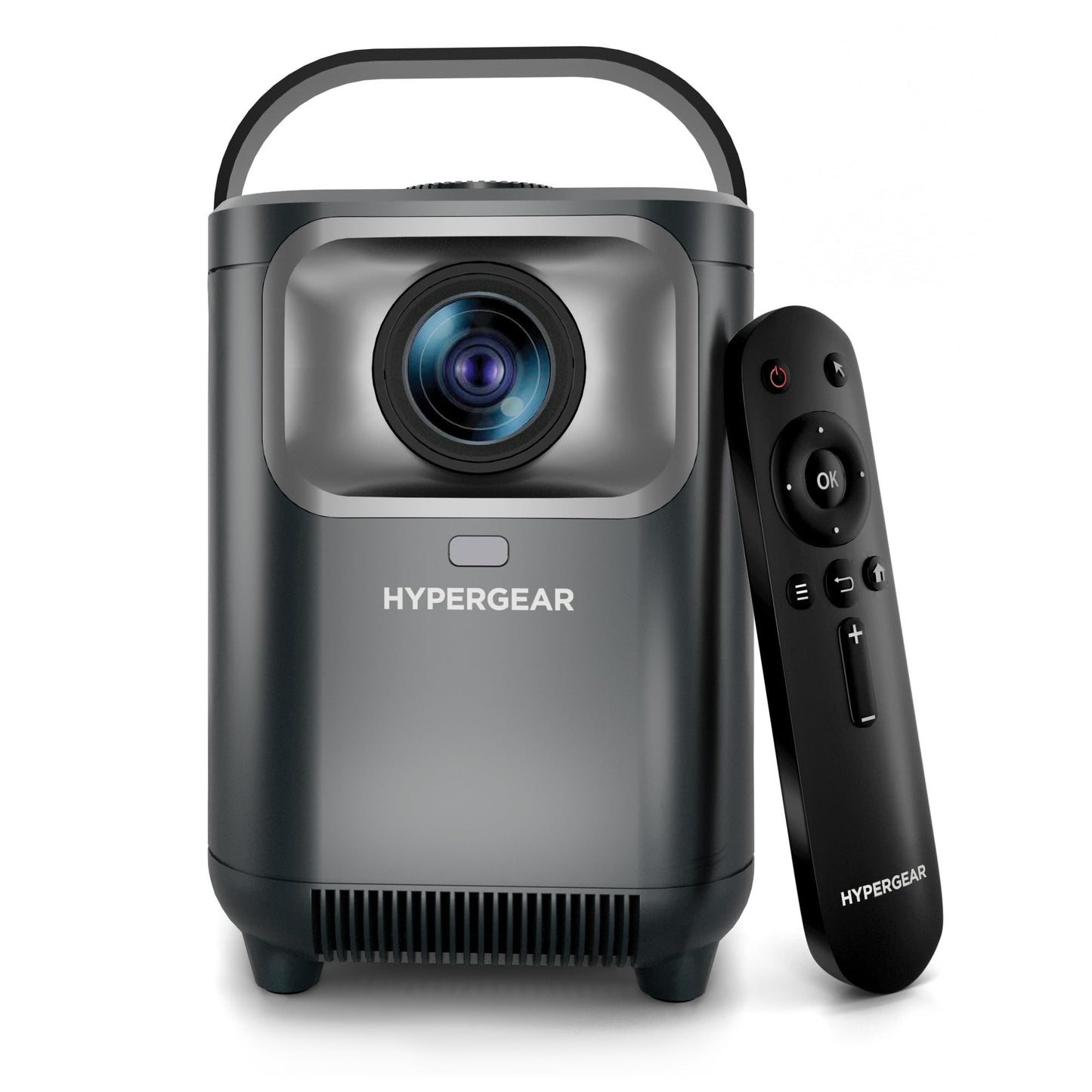 HyperGear Mini Portable Projector with Wifi & Bluetooth, 5W Speaker, 30-200 Inch Picture, Movies, Games & Streaming, 1280 x 720p HD Resolution