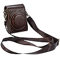 SZHSYJY ZV-1F Case,Camera Case for Sony ZV-1F/ ZV-1 II/ZV-1M2 Digital Camera,Digital camera PU leather storage bag with removable shoulder strap.