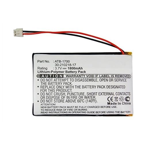 MPF Products ATB-1700 30-210218-17 Battery Replacement Compatible with RTI T3V, T3-V, T3-V+ Universal Remote Controllers