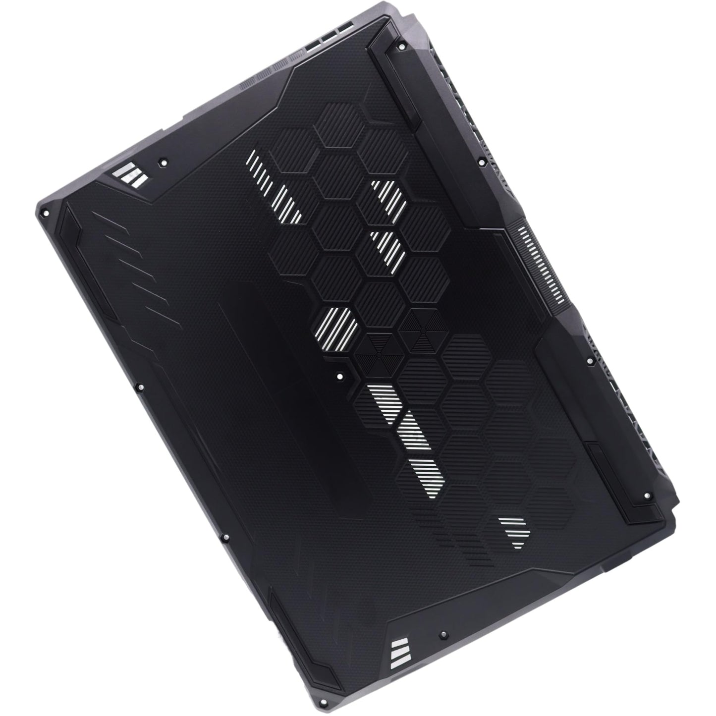 Deal4GO Black Bottom Case Lower Base Cover (3 Air Outlet) Replacement for ASUS TUF Gaming FA506 FX506 FA566 Series