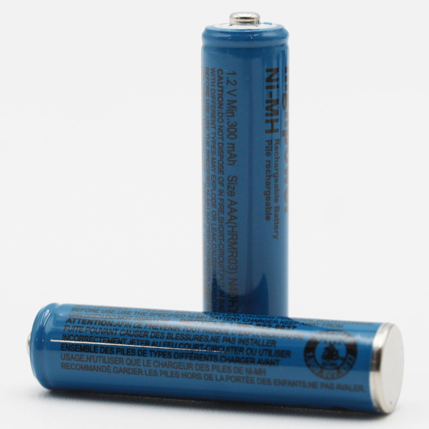 Cerepros 2-Pack N4DHYYY00007 1.2V 300mAh Battery for Panasonic High Power HRMR03 Cordless Phone KX-TGD813B