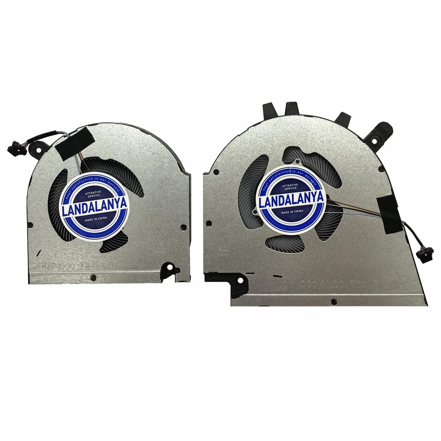 Landalanya Replacement New CPU and GPU Cooling Fan for DELL Inspiron 15 Plus (7510) Series 0GJN2R 0CNNWF EG50050S1-C130-S9A EG50050S1-C120-S9A DC5V