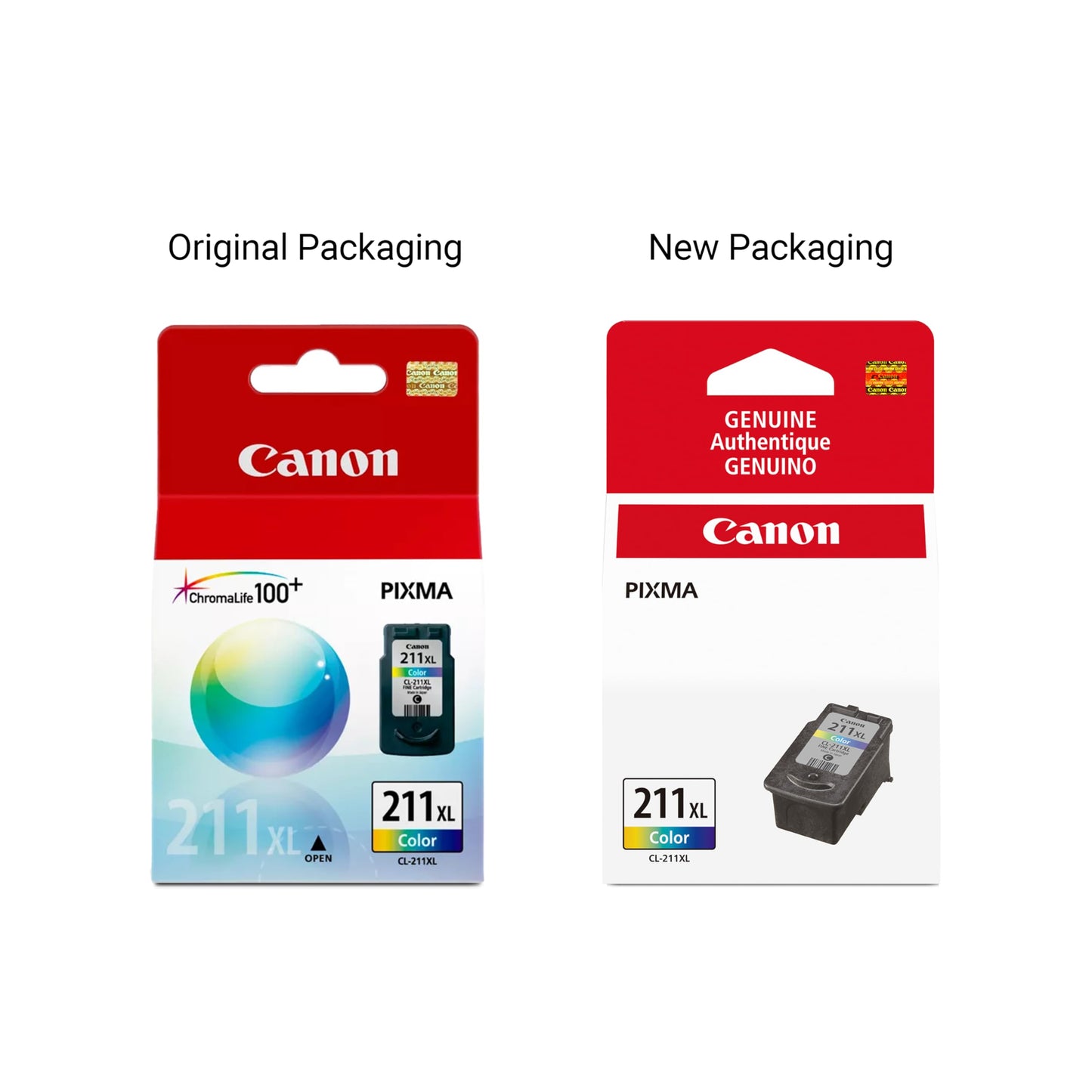 Canon CL-211 XL Genuine Color Ink Cartridge, Compatible with MX330, MP240/250/270/280/480/490/495, iP2702, MX340/350/320/410/420