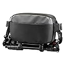 FINTIE Camera Sling Bag for DSLR/SLR/Mirrorless, Waterproof Crossbody Camera Case with Tripod Holder for Canon R50/R100/Sony A6400/Nikon Z6 III