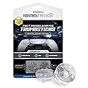 KontrolFreek FPS Freek Galaxy Crystal for PlayStation 4 (PS4) and PlayStation 5 (PS5) Controller | Performance Thumbsticks | 1 High-Rise, 1 Mid-Rise |