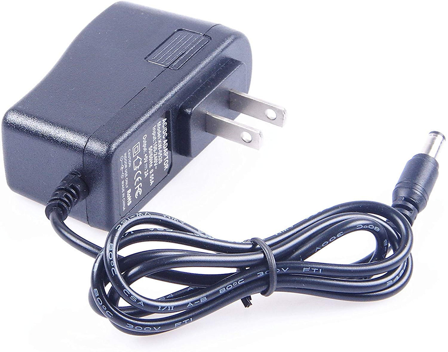 KNACRO AC Adapter DC 5V 2A 2000ma 10W Power Supply Adapter AC 100v-240v Interface 5.5x2.5mm Suitable for Routers switches Control Systems (5V 2A 10W)