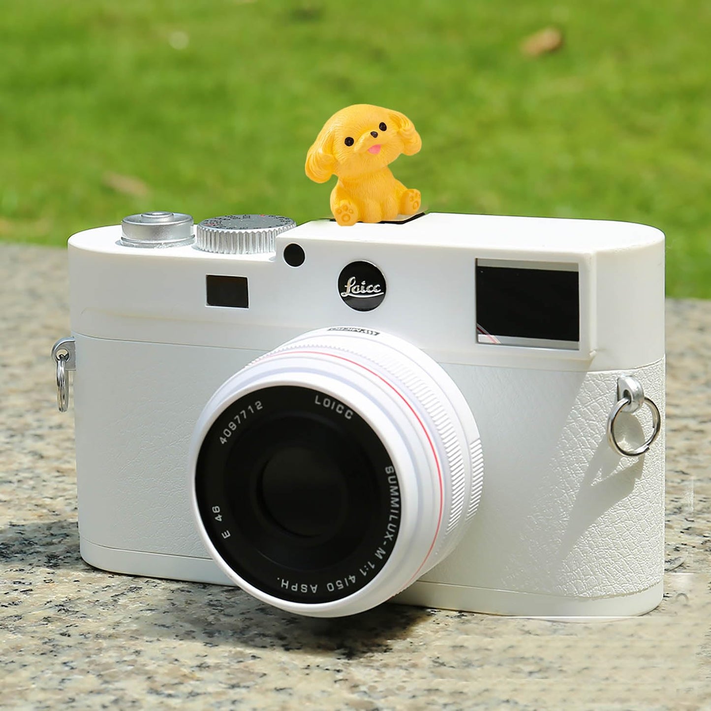 Camera Hot Shoe Cover, Cute Cap and Protector Compatible With Sony Fujifilm Fuji Canon Nikon Pentax Leical Panasonic (2pcs Golden Retriever + Tactic)