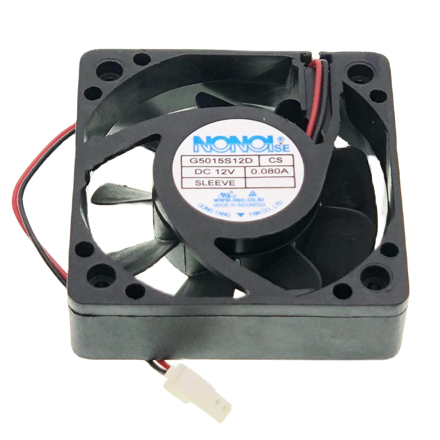 for G5015S12D CS NONOISE Cooling Fan, Compatible with Samsung HT-C5500 SEIRES Home Theater Cooling Fan 3103-001251,DC 12V 0.080A 50mm 2-Wire