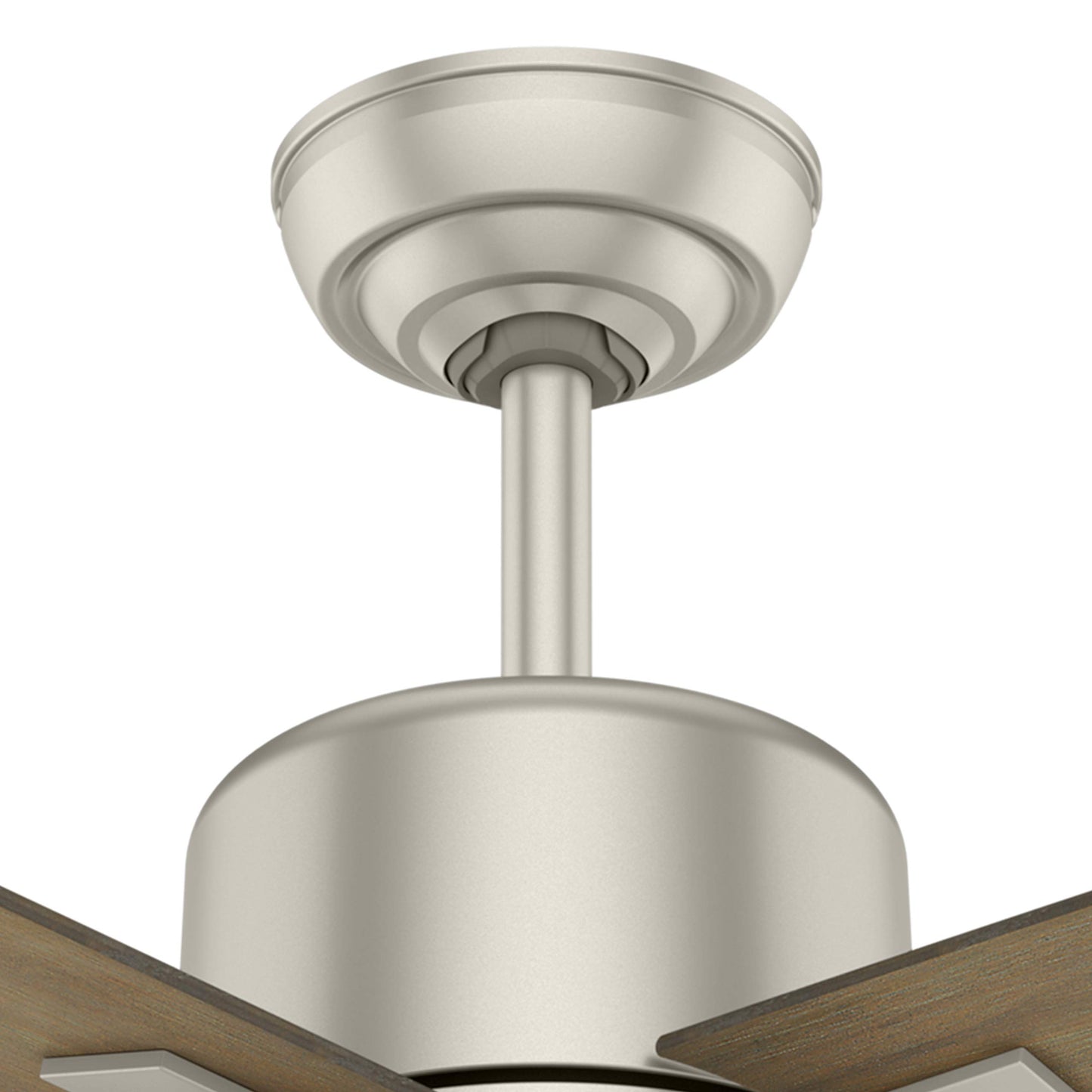 Casablanca Fan 52 inch Traditional Matte Nickel Indoor Ceiling Fan with LED Light Kit (Renewed)
