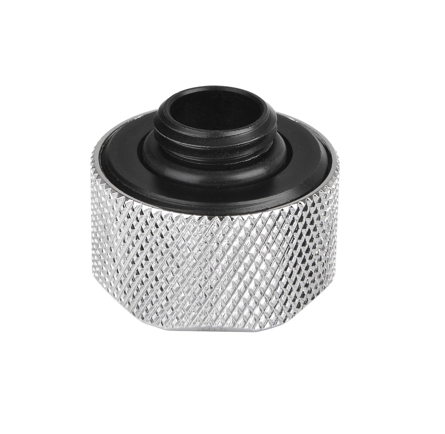 Thermaltake Pacific Chrome 4 Build-In O-Rings C-Pro G1/4 PETG 16mm OD Compression Fitting 6 Pack CL-W213-CU00SL-B