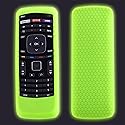 JCMOYUTY for Vizio Universal Remote Cover, Silicone Remote Case Glow Green