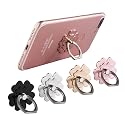 SKYii Cell Phone Ring Stand Finger Ring Holder 360 Rotation Phone Holder Ring Grip Compatible with Apple iPhone Samsung and Other Smart Phones or