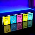 Tokeneon Eat Sleep Anime Gaming Repeat LED Light Sign, Dimmable LED Gaming Room Decor Wall Light, Game Setup Room Sign for Bedroom, Neon Gaming Decor