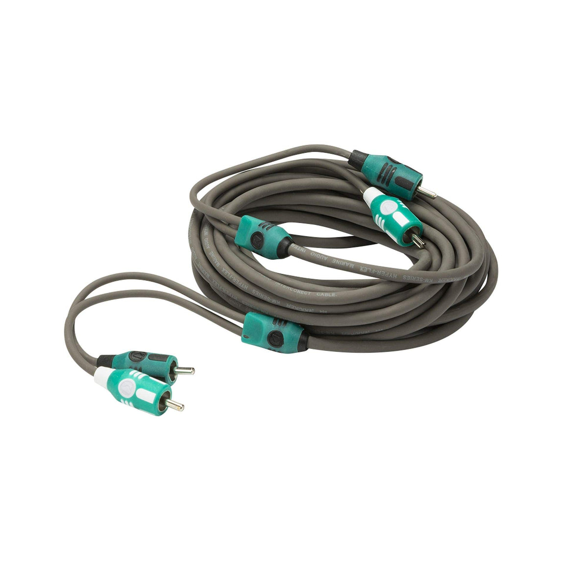 KICKER 47KMI7 Marine Series 2-Ch RCA Interconnect, 7.0m