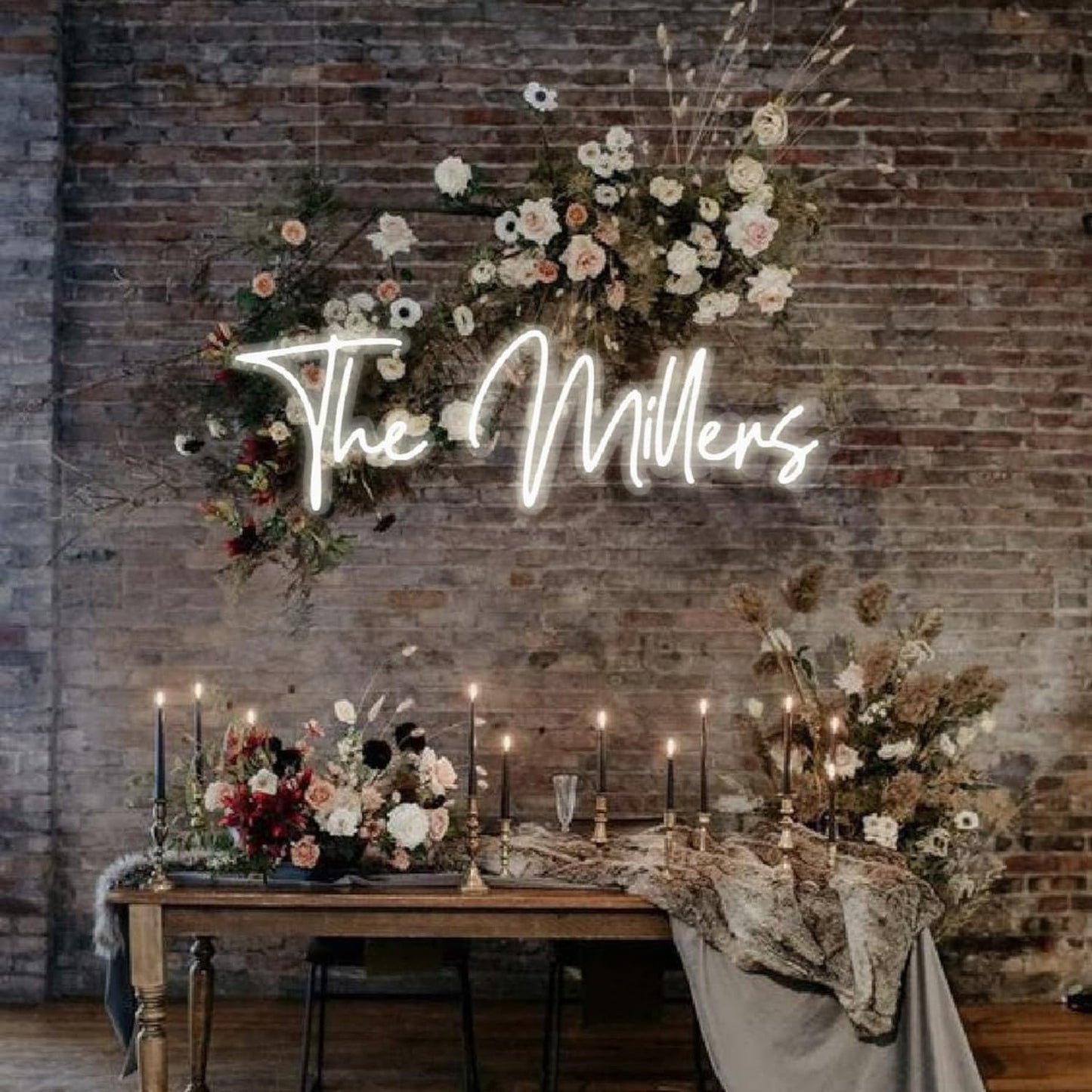 CFCHNWS Custom Neon Signs, Personalized Neon Sign Customizable for Wall Decor, Led Sign Custom Neon Name Sign for Wedding Party Gifts Nails Shop Logo