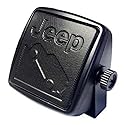 Mopar JPCBSJI Officially Licensed Small, Wedge Mount Extension Speaker w/3.5mm Plug. Jeep Wordmark and Image Embossed Screen
