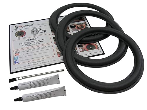 JL Audio 10 Inch Triple Foam Speaker Repair Kit FSK-10JL-3 (Triple)