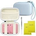 Case for Kodak PIXPRO FZ55,FZ55 Accessories, 1* Hard Carrying Case + 1* Soft Silicone Protective Cover with Removable Lens Cover,Comes with 2 Screen