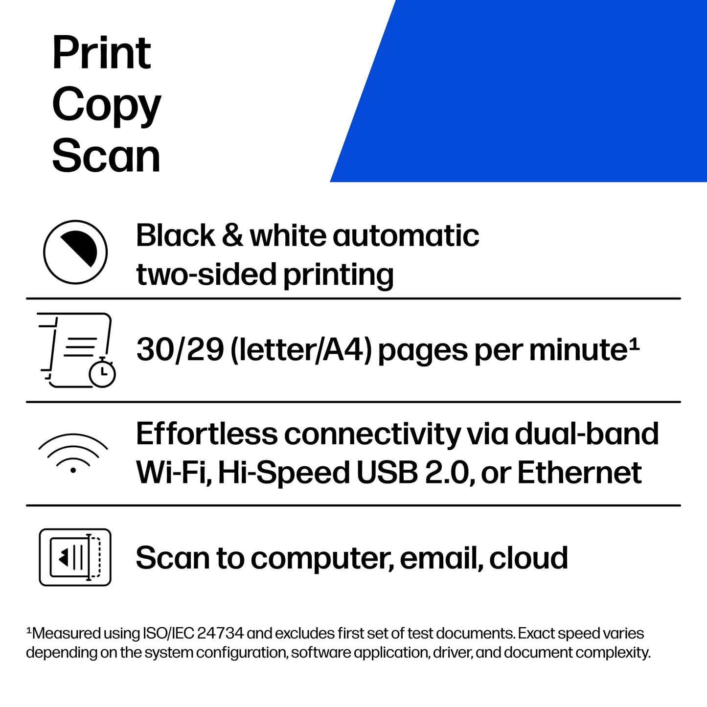 HP LaserJet MFP M234dw Wireless Printer, Print, scan, Copy, Fast speeds, Easy Setup, Mobile Printing, Best-for-Small Teams, Instant Ink Eligible