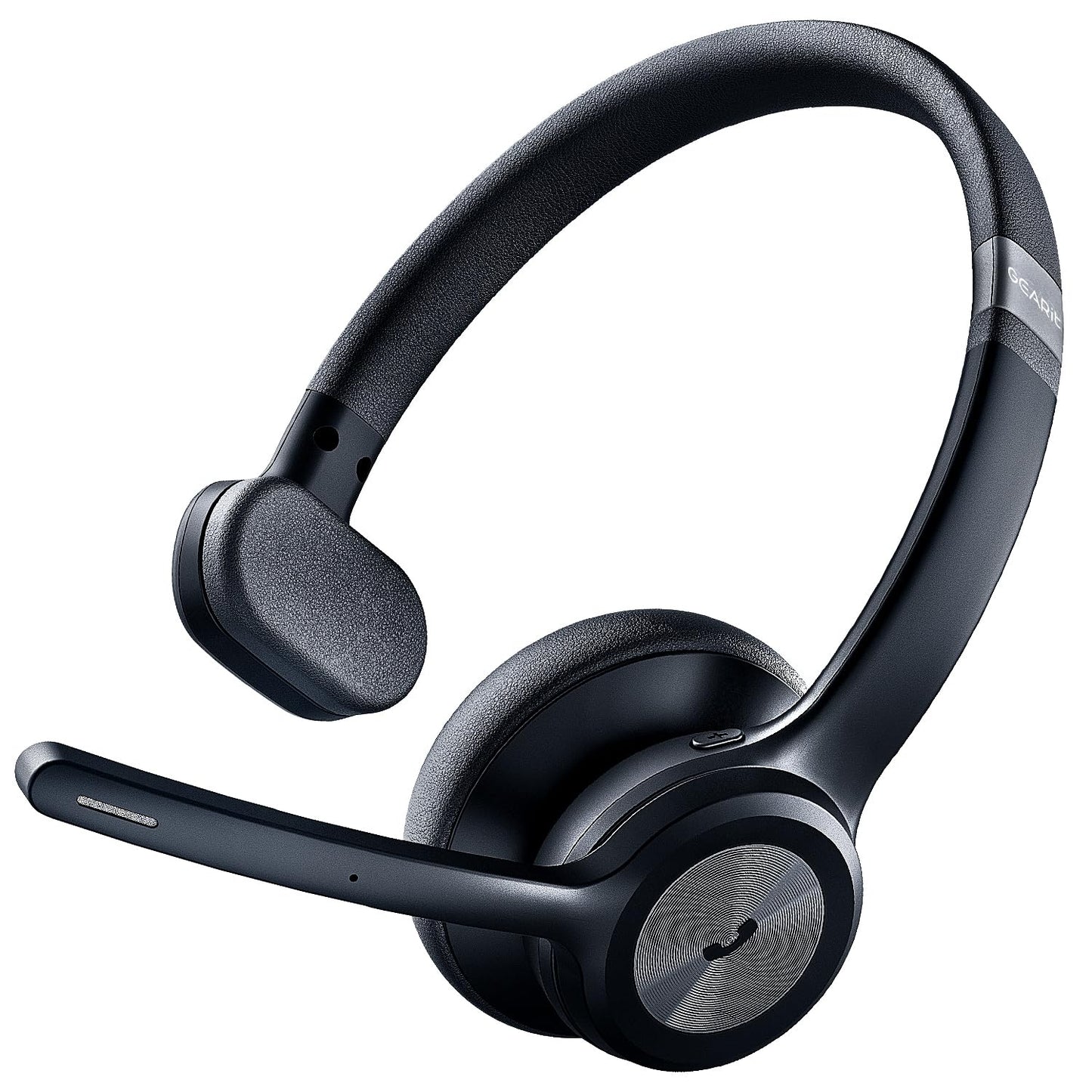 GEARit Wireless Bluetooth Headset with Mic - 35 Hrs Talk Time - for Trucker, w/Noise Cancelling Microphone & Mute Button - Easy to Set Up Wireless