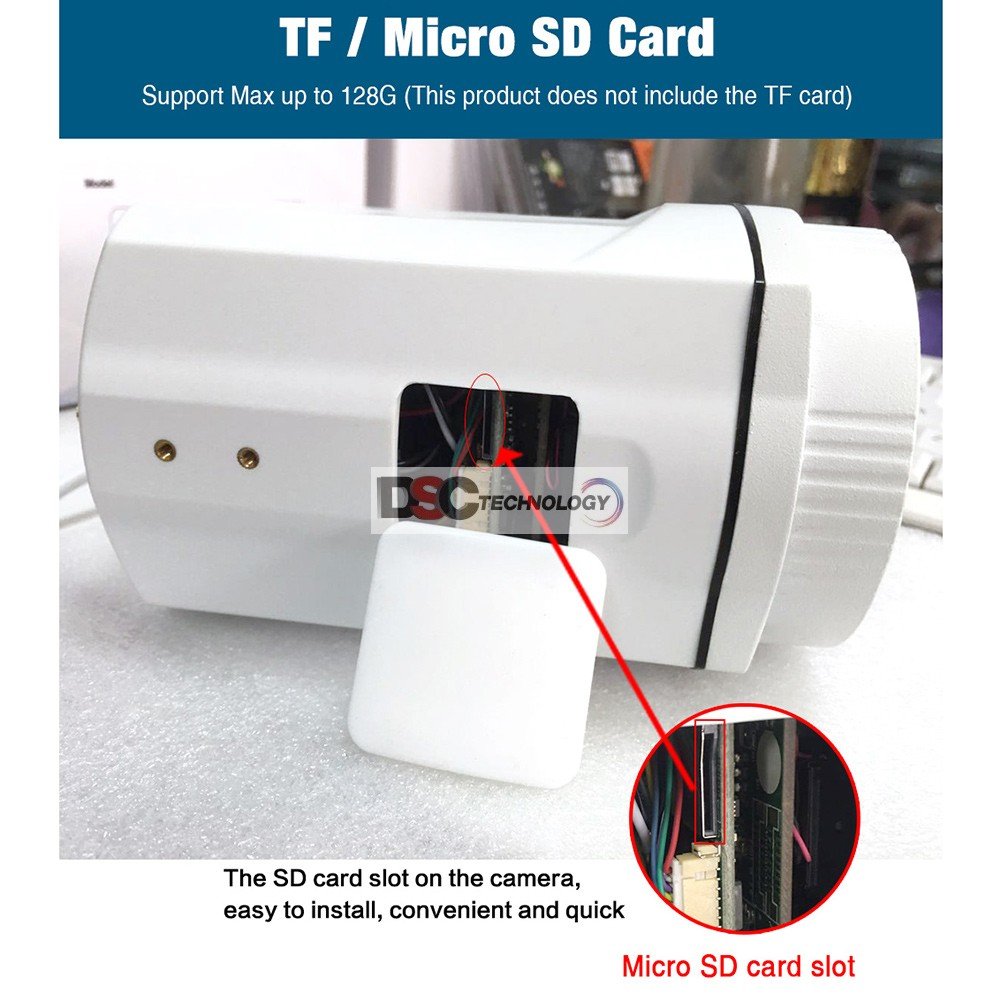 HD 1080P PTZ Outdoor Security Wireless WiFi IP Camera 5X Zoom 2.7-13.5mm Varifocal Lens IR Cut Built-in Micro SD Card Slot Remote Viewing Motion