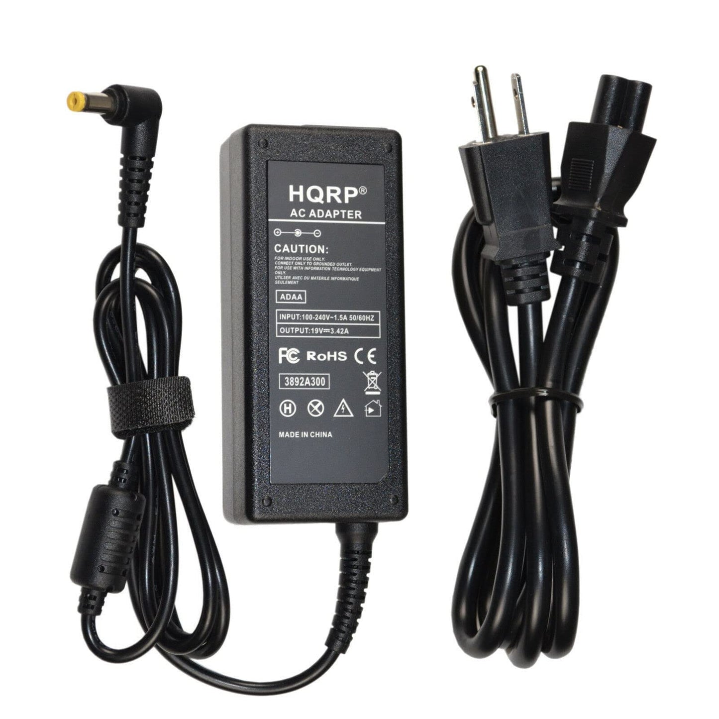 HQRP 19V AC Adapter Compatible with Acer S231HL S232HL S202HL S242HL G246HYL S271HL ADP-40PH-BB DA-40A19 LCD Monitor S242HLbid ET.FS2HP.001 LED LCD…