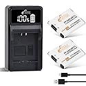Pickle Power NB-11L NB-11LH Battery and Charger for Canon PowerShot ELPH 190 is, ELPH 180, ELPH 110 HS, A2300 is, A2400 is, A2500, A3400 is, SX400