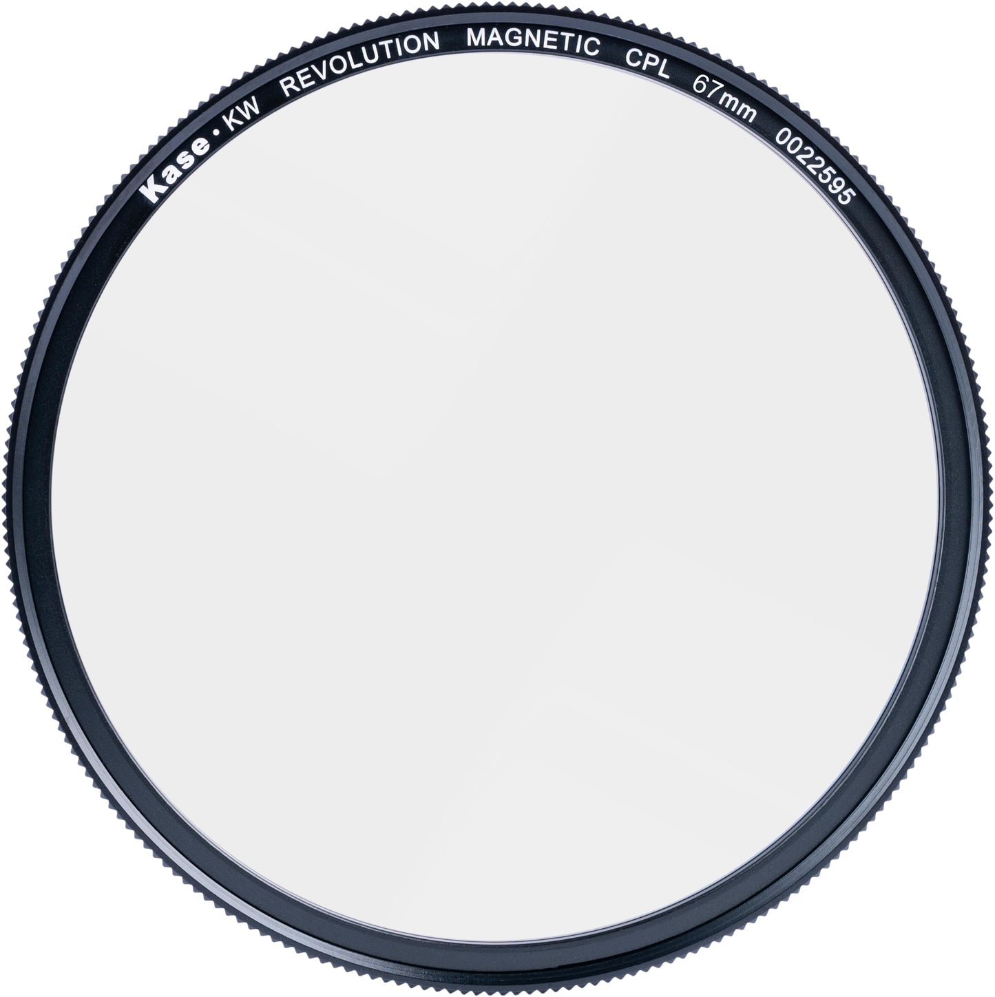 Kase KW Revolution Plus Magnetic CPL Shockproof Tempered Optical Glass Filter w Silver Ring (67mm)