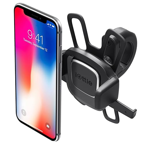 iOttie Easy One Touch 4 Bike Phone Mount Holder Bicycle Handlebar Cradle Quick-Release Lock, Secure Phone Holder for iPhone 17 16 15 Samsung Google