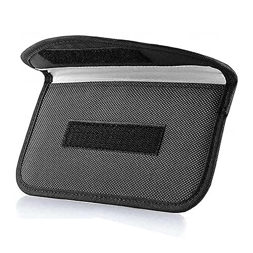 ONEVER Signal Blocking Bag, GPS RFID Faraday Bags for Phones Faraday Bag Pouch Shield Cage Wallet Phone Case for Cell Phone Privacy Protection Car Key