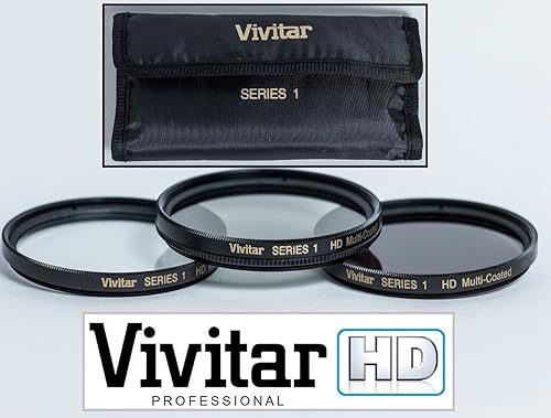 UV Polarizer & FLD Filter Kit (3-Pc Hi Def) for Panasonic Lumix DMC-FZ300